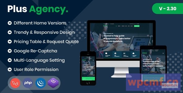 PlusAgency v2.30 商业代理CMS和网站管理系统 可代汉化
