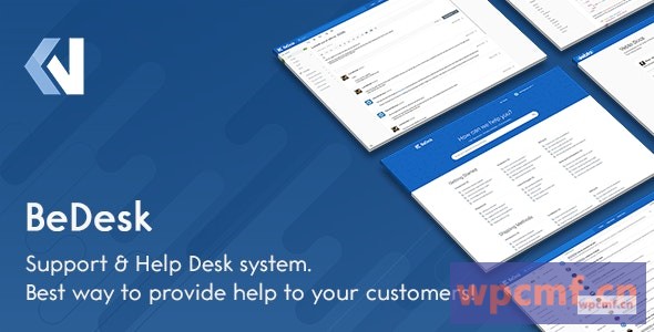 BeDesk v1.2.5 客户支持软件和帮助台票务系统 可代汉化