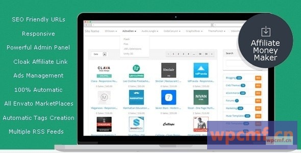 Envato附属赚钱公司v1.4.3 可代汉化