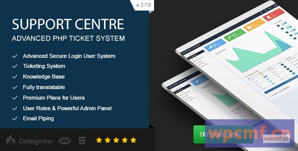 支持中心v2.7.0 高级PHP票务系统 可代汉化