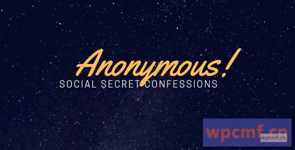 匿名    秘密供认 (25.02.2019) 可代汉化