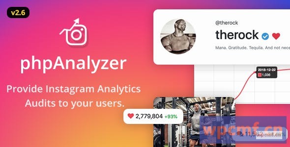 phpAnalyzer v2.6.12 Instagram分析/审计/统计工具 可代汉化
