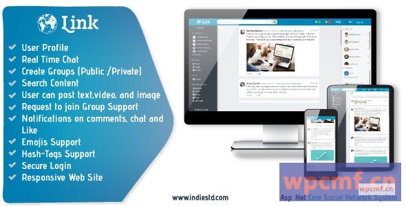 链接。网络核心MVC社交网络系统 可代汉化