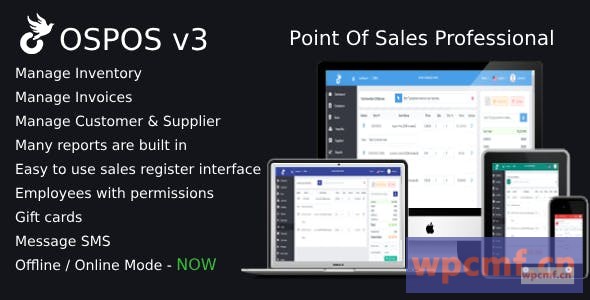 OSPOS专业版 (在线和离线) v3.2.3 可代汉化