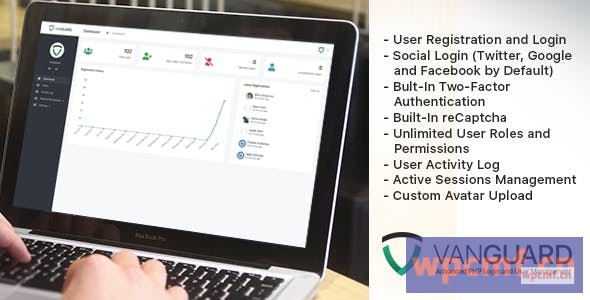 Vanguard v3.2.1 高级PHP登录和用户管理 可代汉化