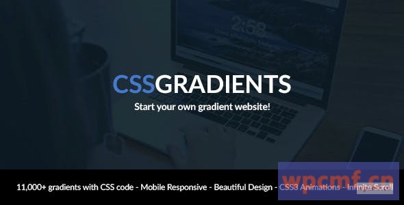 Cssgradents 响应式CSS渐变脚本 可代汉化