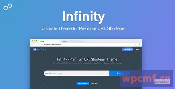 Infinity v1.0.4 高级URL缩短主题 可代汉化