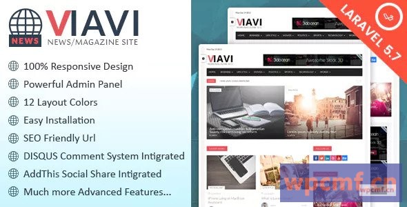 Viavi v1.0.3    新闻，杂志，博客脚本 可代汉化