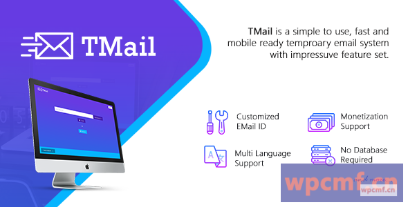 Tmail V4.3.6    多域临时电子邮件系统 可代汉化