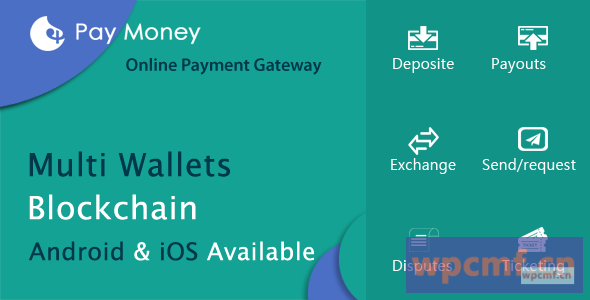 Paymoney v1.7    安全的在线支付网关 可代汉化