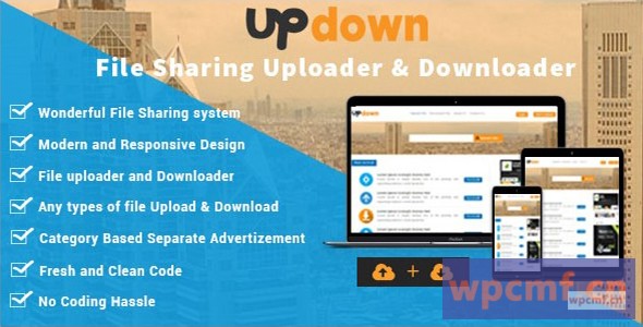 Updown v1.3    文件共享上传器/ YouTube / Downloader＆Blogging 可代汉化