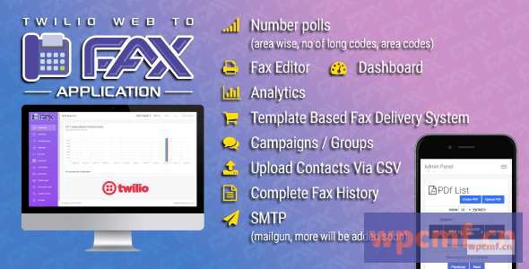 Twilio Web传真机系统应用PHP脚本V1.1 可代汉化