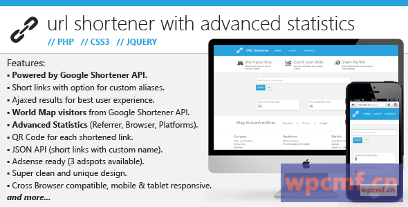 URL缩短脚本统计v1.5 可代汉化