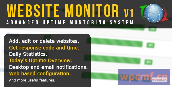 高级网站正常运行时间监视器v1.4.4 可代汉化