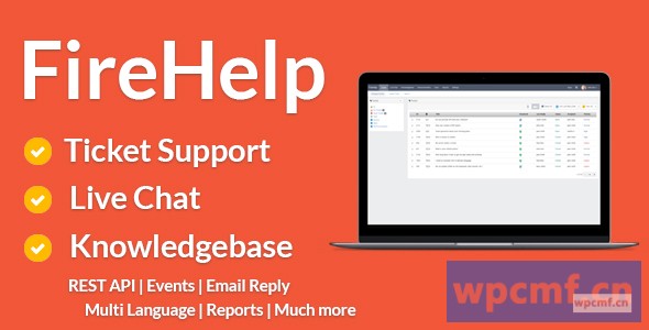 Firehelp v2.0.4    门票，现场聊天和知识库 可代汉化
