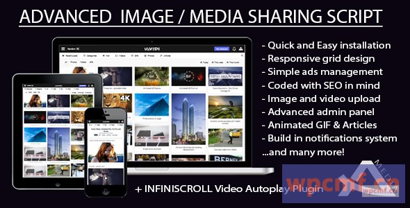Avidi Media V2.0    终极视频，音乐，照片和GIF共享脚本    可代汉化