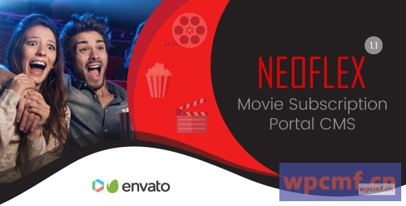 Neoflex v1.1 电影订阅门户内容管理系统 可代汉化