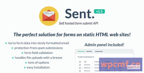 自托管表单提交API v1.3 可代汉化