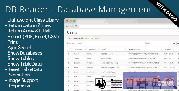 DB阅读器   数据库管理 可代汉化