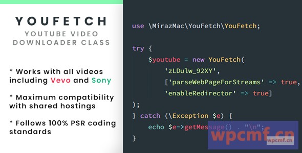 YouFetch     YouTube视频下载程序类 可代汉化