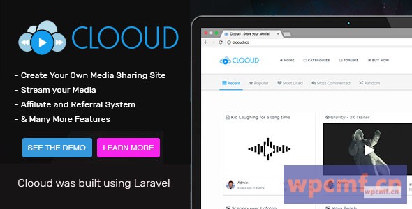 Clooud v1.4 高级媒体共享脚本 可代汉化