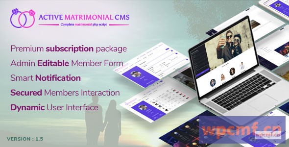 主动婚姻CMS v1.5     可代汉化