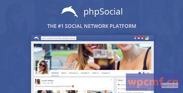 PHPSocial V4.7.0    社交网络平台 可代汉化