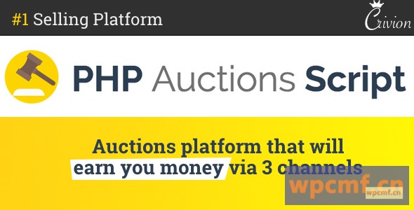 PHP拍卖脚本v1.1.1     可代汉化