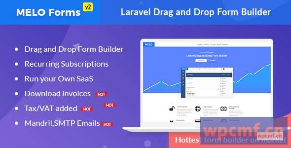 Meloforms V2.0     Laravel拖放表格构建器软件 可代汉化