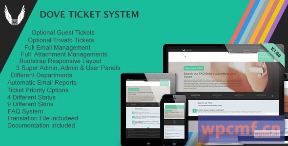 Dove票务系统v2.0.0 可代汉化