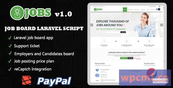 IJOBS    工作板Laravel脚本 可代汉化