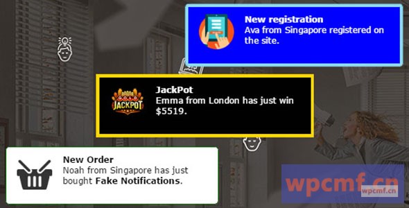 虚假通知 创造有效的群体效应 可代汉化