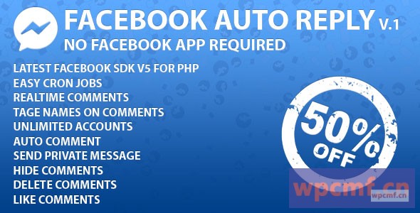 Facebook自动回复v1.2 可代汉化