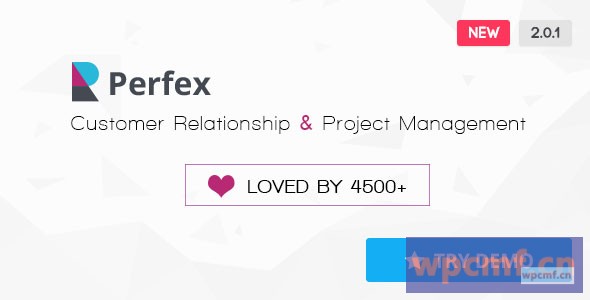 Perfex V2.0.1    强大的开源CRM 可代汉化