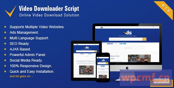 视频下载器脚本v1.3 多合一视频下载器 可代汉化