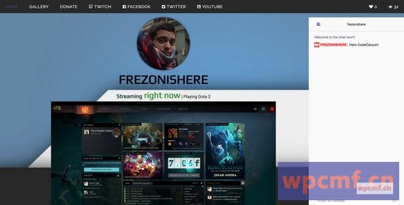 Twitch.tv     Stream Web Streaming + Gallery 可代汉化