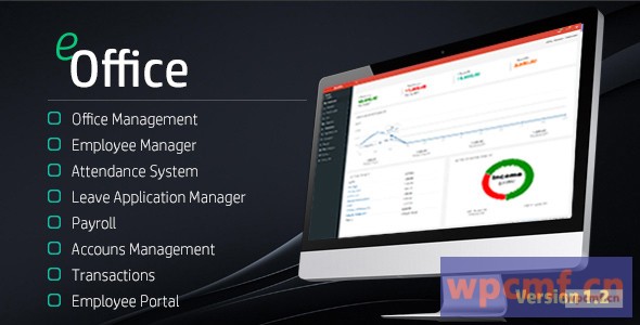 eOffice CRM v1.2 (账户、人力资源管理、库存、销售) 可代汉化