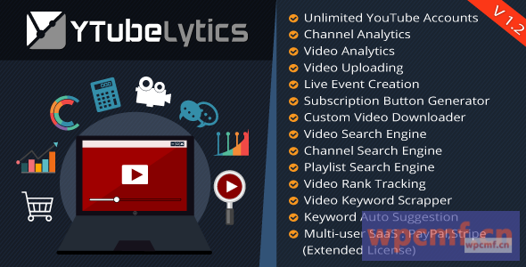 ytubelytics v1.1     Youtube Analytics＆Marketing软件 可代汉化