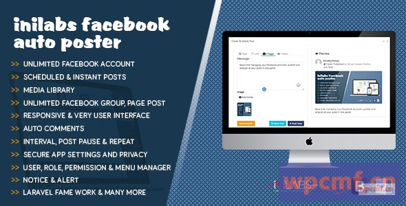 Inilabs Facebook Multi Account Auto Post＆Scheduler 可代汉化