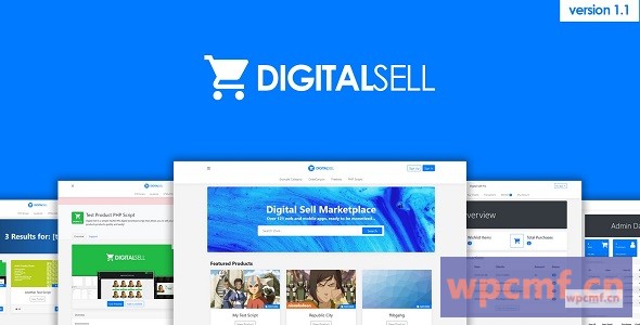 数字销售市场PHP脚本1.1版 可代汉化