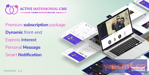 活跃的婚姻CMS v1.2.0 可代汉化