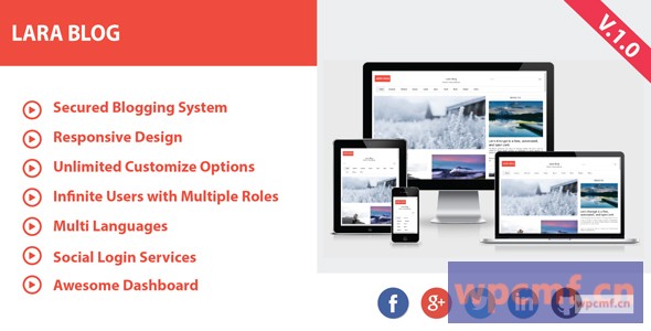 Lara Blog V1.1. 可代汉化