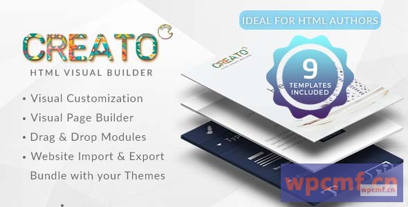 Creato     HTML页面构建器 可代汉化