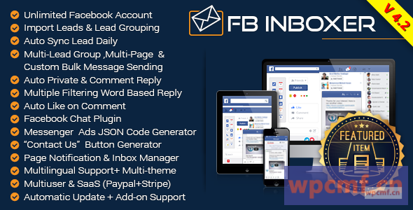 FB Inboxer V4.2     Master Facebook Messenger营销软件 可代汉化