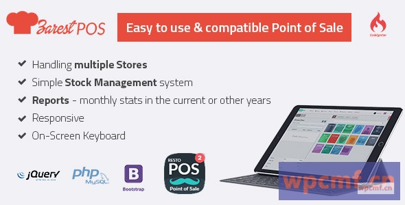 Zarest POS V2.0.0    餐厅的销售点Web应用程序 可代汉化