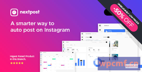 Nextpost Instagram v3.0.4 Instagram自动发布和调度程序 可代汉化