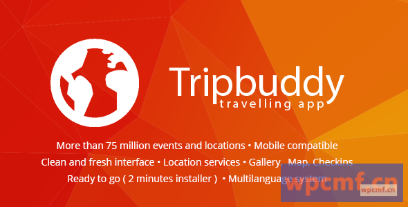 Tripbuddy v1.3 旅游、地点和活动网络应用 可代汉化