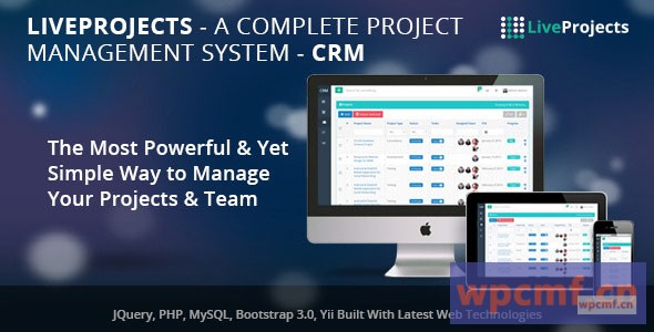 LiveProjects v3.0 完成项目管理CRM 可代汉化