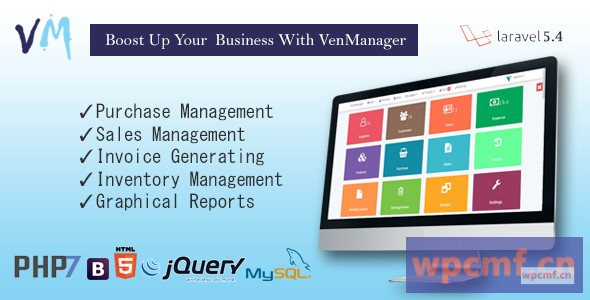 VenManager    库存，帐户和销售管理 可代汉化