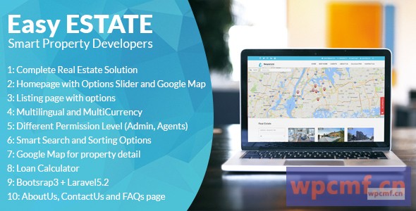 EasyEstate v1.1 房地产门户 可代汉化